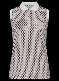 Deni Sleeveless Poloshirt,<Röhnisch Online