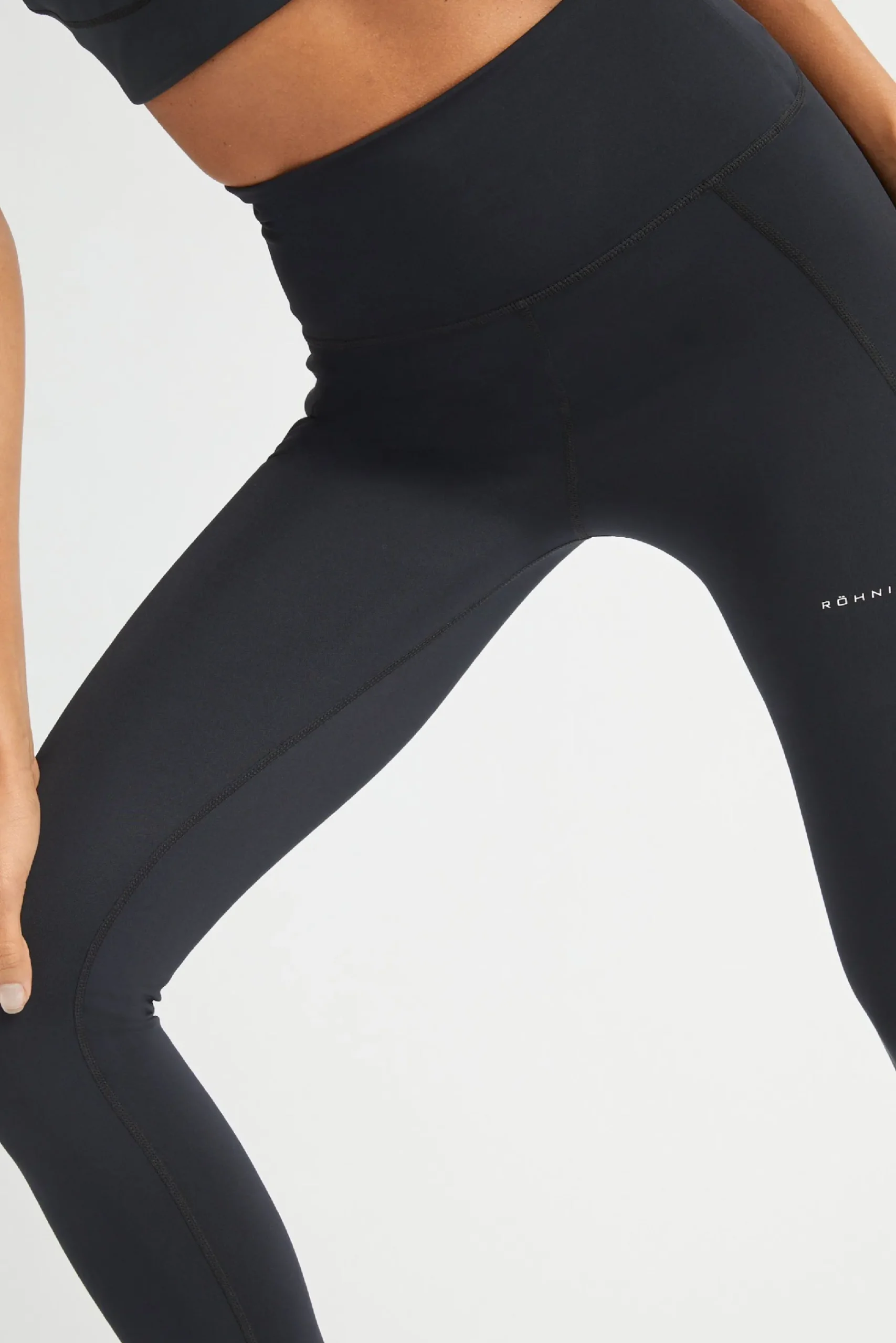 Flattering Curved High Waist Tights,<Röhnisch Discount