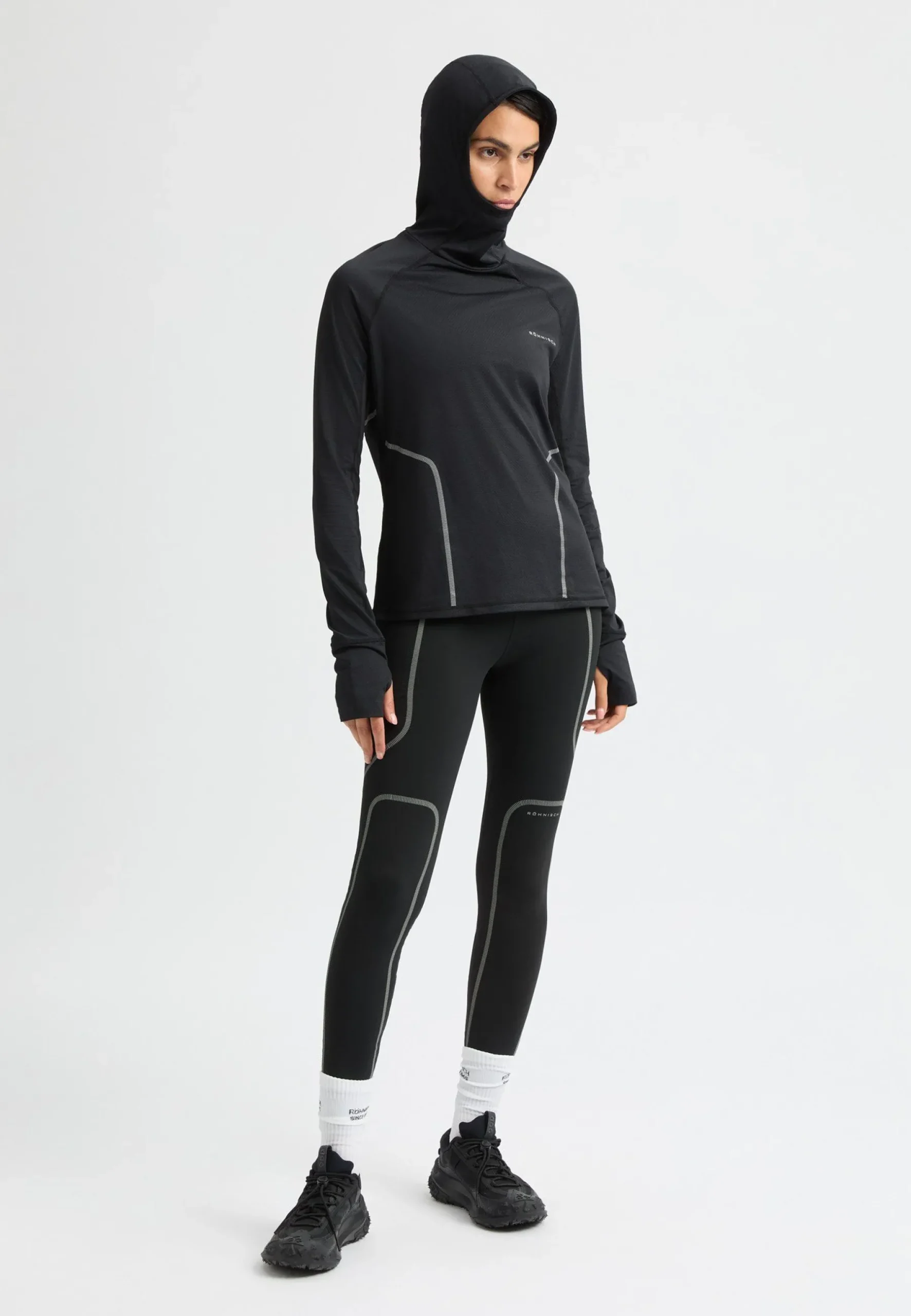 Jacquard Hood Long Sleeve,<Röhnisch Sale
