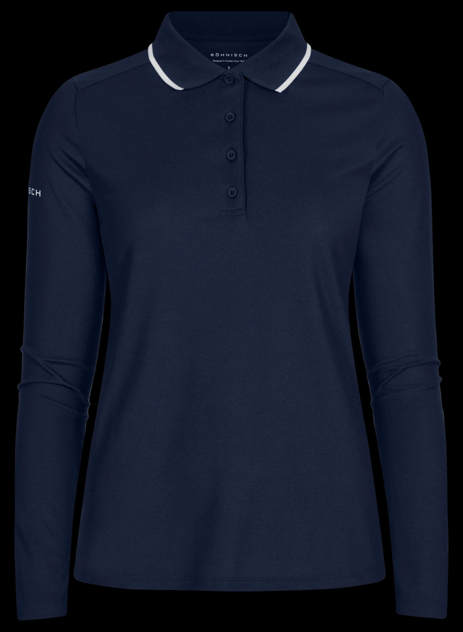 Miriam Long Sleeve Poloshirt,<Röhnisch Discount