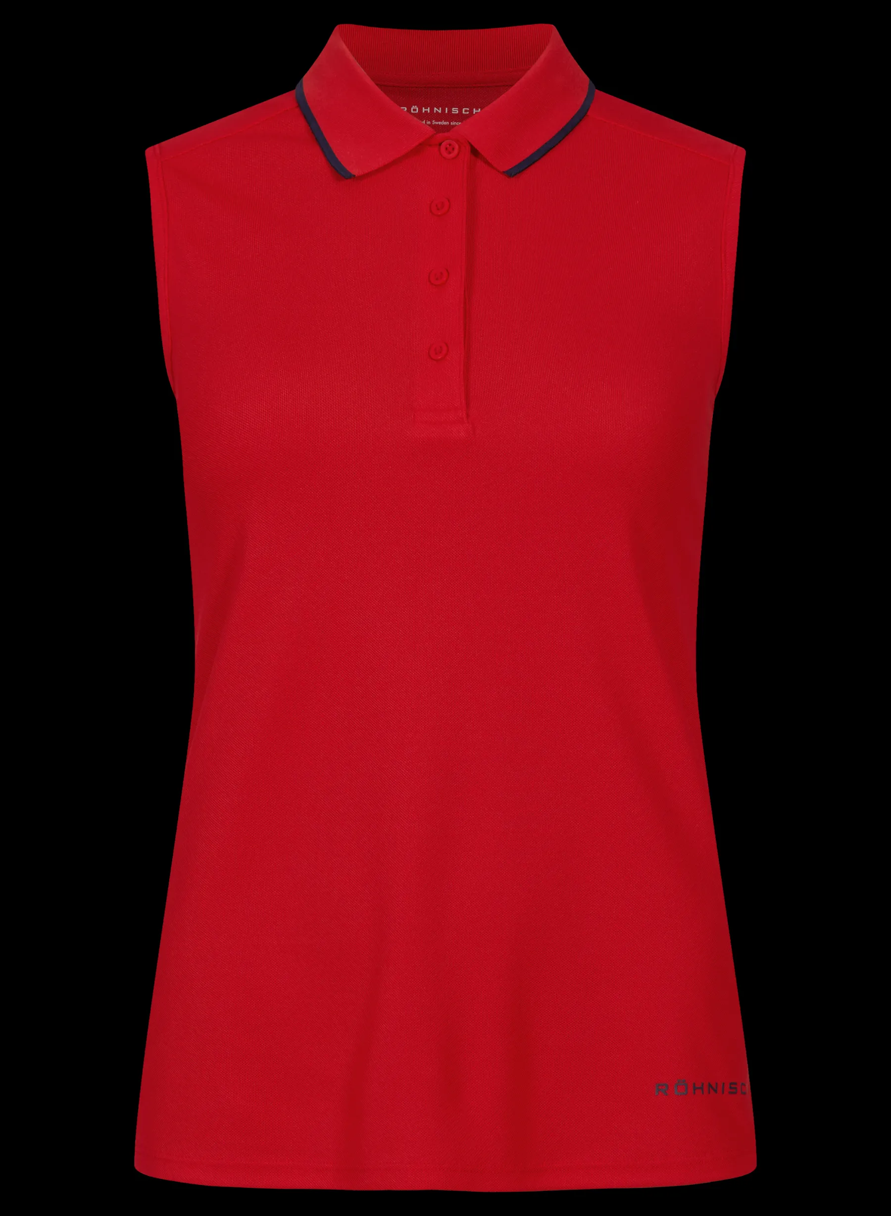 Miriam Sleeveless Poloshirt,<Röhnisch Discount