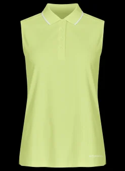 Miriam Sleeveless Poloshirt,<Röhnisch Sale