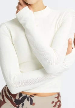 Seamless Cropped Long Sleeve,<Röhnisch Outlet